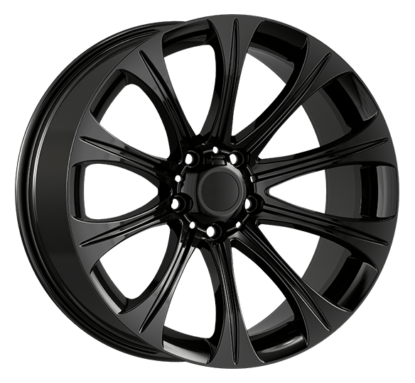10.0X19" PCD 5X120 AGT Wheels 19175-2 ET20 72.60 mm Gloss Black