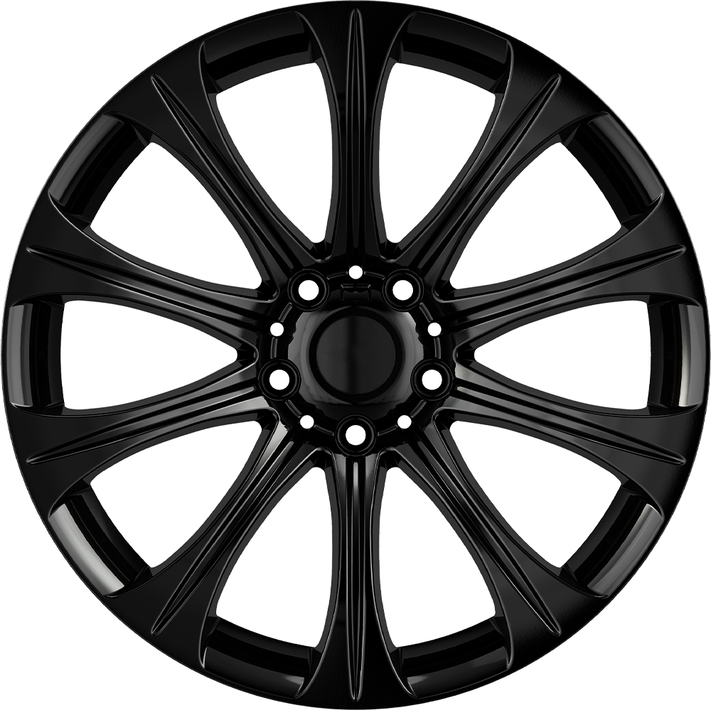 10.0X19" PCD 5X120 AGT Wheels 19175-2 ET20 72.60 mm Gloss Black