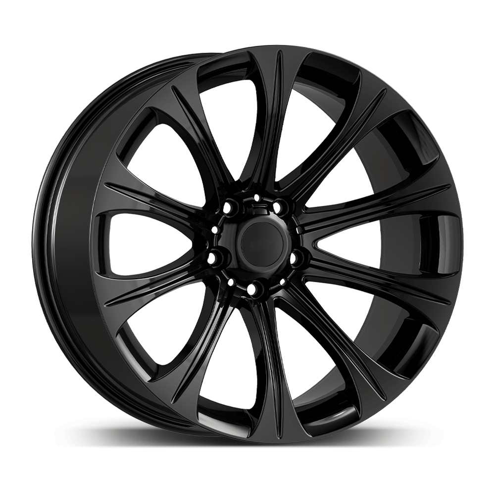 10.0X19" PCD 5X120 AGT Wheels 19175-2 ET20 72.60 mm Gloss Black