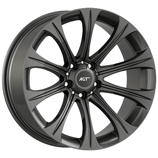 10.0X19" PCD 5X120 AGT Wheels 19175-2 ET20 72.60 mm Matt Titan