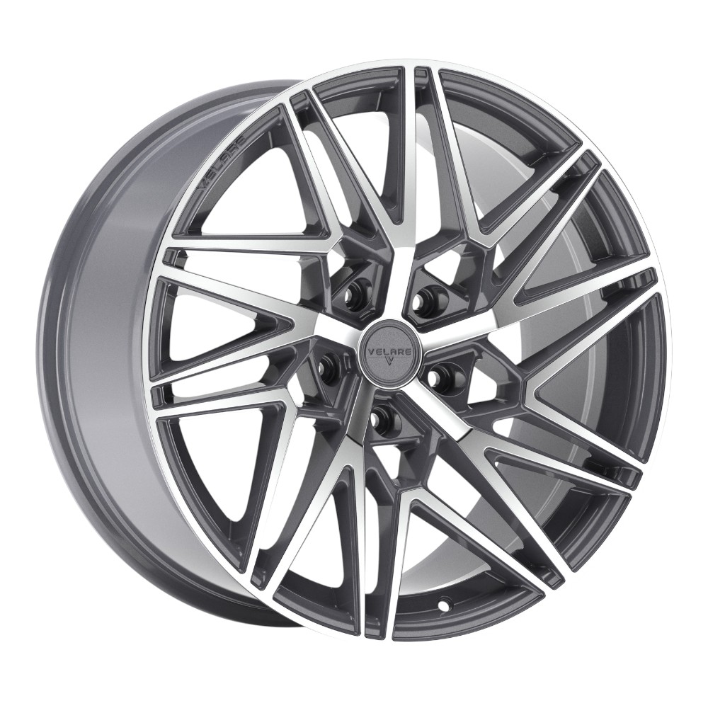 10.0X20" PCD 5X120 Velare 20076-4 ET38 72.60 mm Corris Grey Diamond