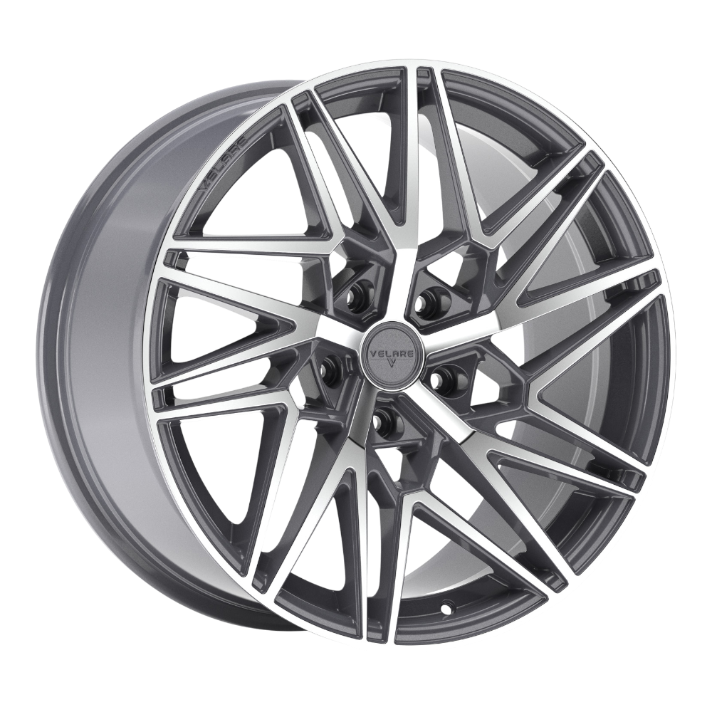 10.0X20" PCD 5X120 Velare 20076-4 ET38 72.60 mm Corris Grey Diamond