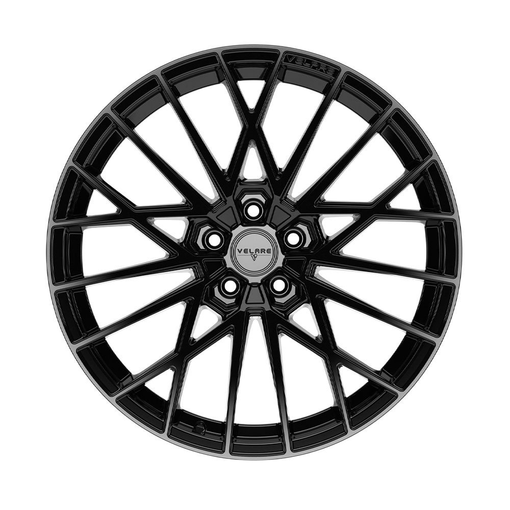 10.0X20" PCD 5X120 Velare 20098-4 ET45 72.60 mm Santorini Black Diamond