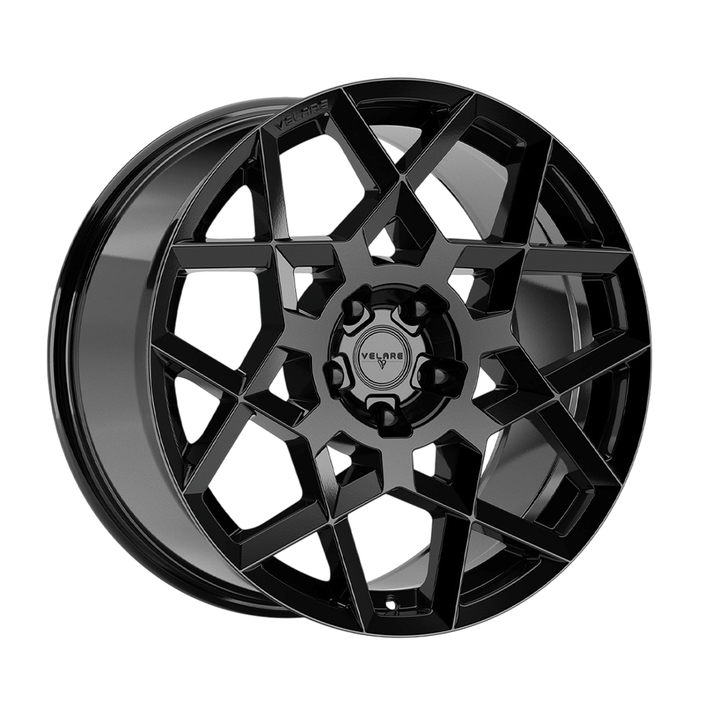 10.0X20" PCD 5X120 Velare 20228-2 ET38 72.60 mm Santorini Black Diamond