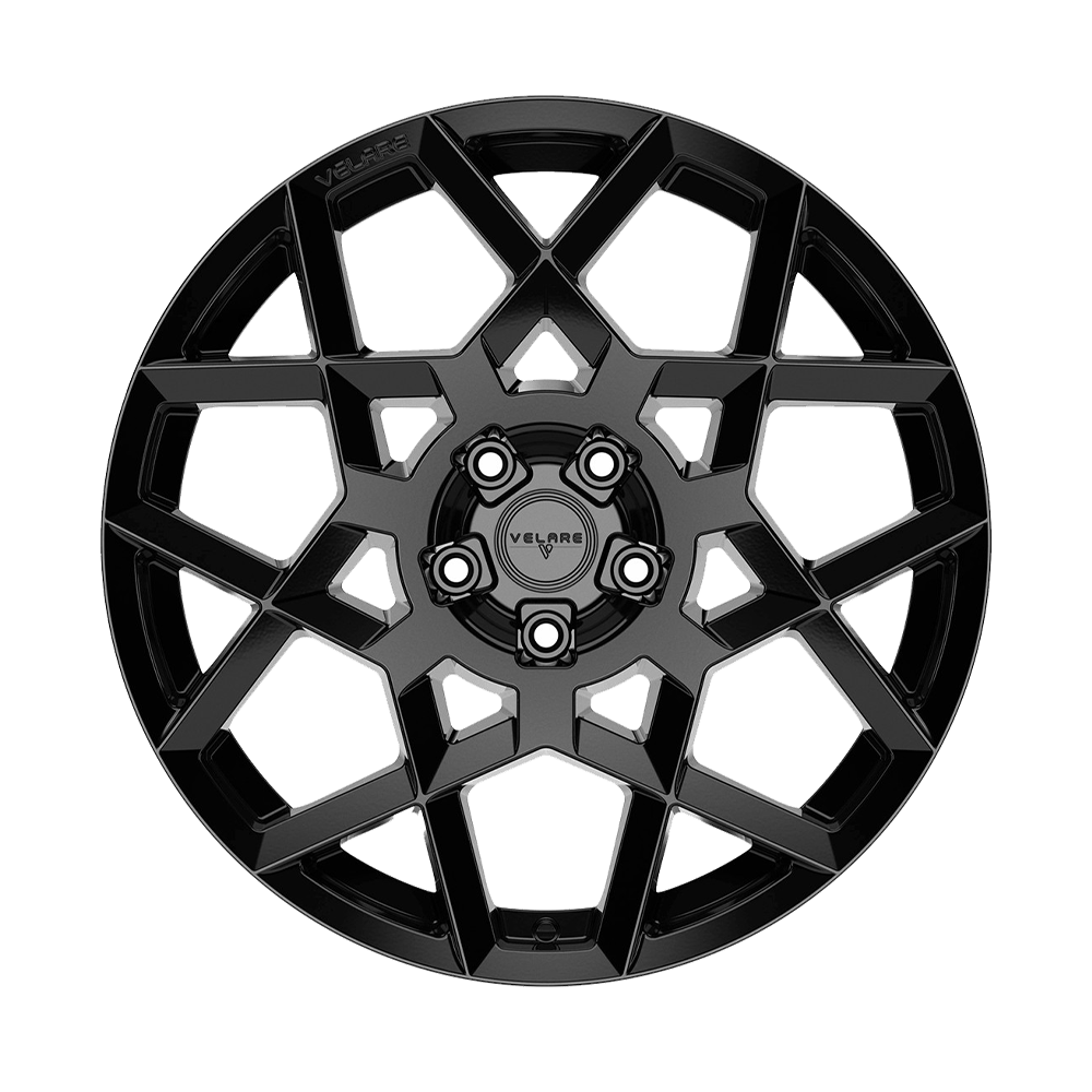 10.0X20" PCD 5X120 Velare 20228-2 ET38 72.60 mm Santorini Black Diamond
