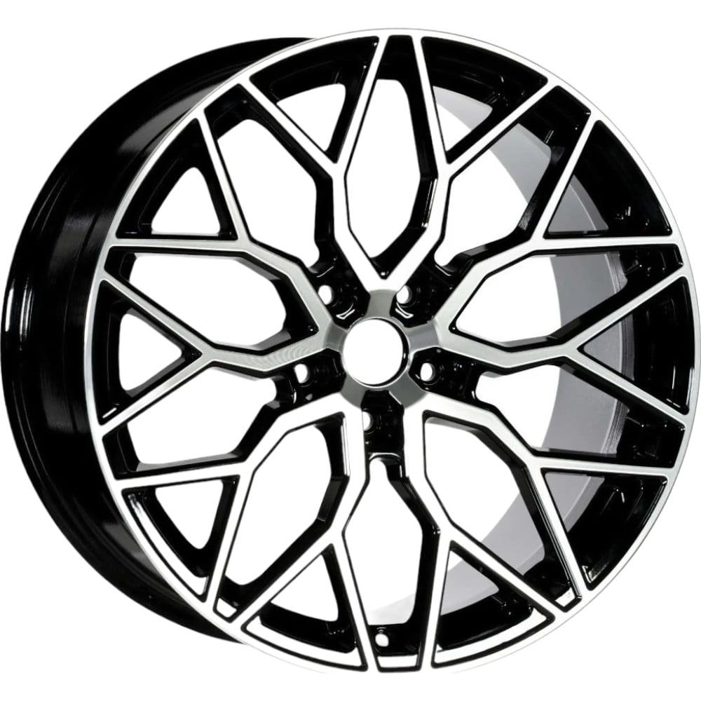 10X20" PCD 5X112 EMR Wheels EMR-A367-02 ET42 73.1 mm BLACK DIAMOND