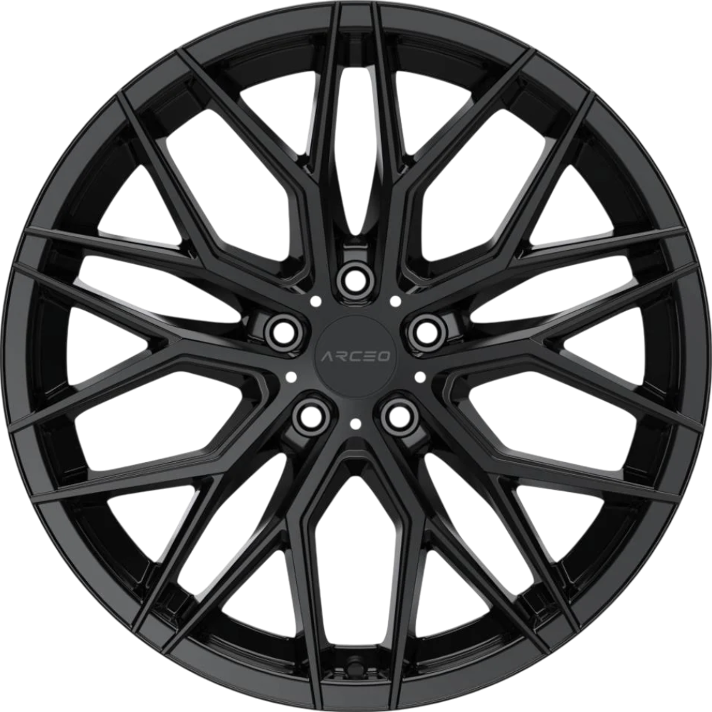10X20" PCD 5X114 Arceo Wheels  20141 MATT BLACK ET40 73.1 mm