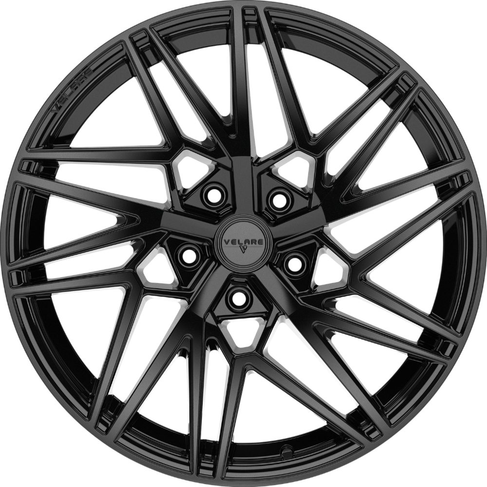 10X20" PCD 5X120 AGT Wheels 20076-4 ET38 72.6 mm Santoroni Black