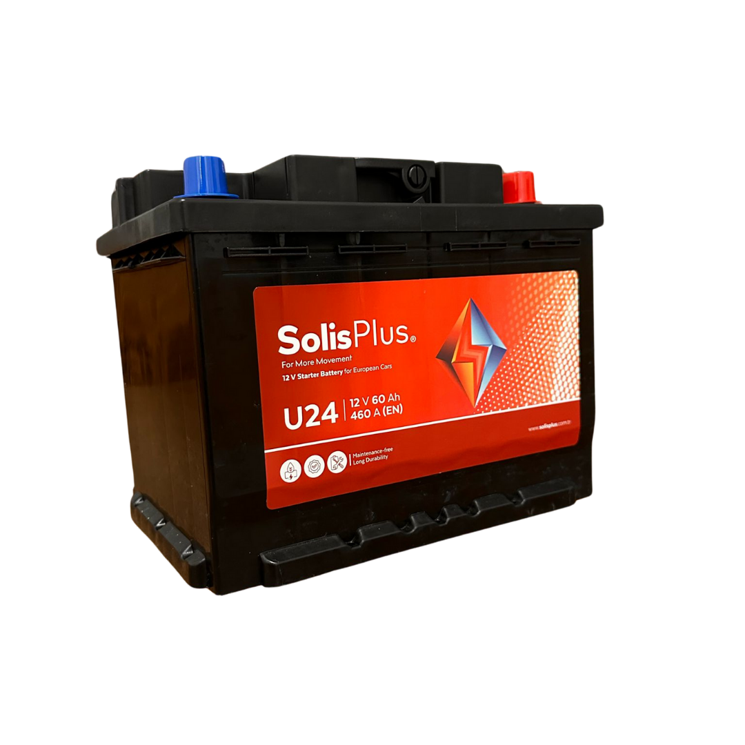 12V 60Ah Solisplus Tam Kapalı R+ Tırnaklı L2 Akü
