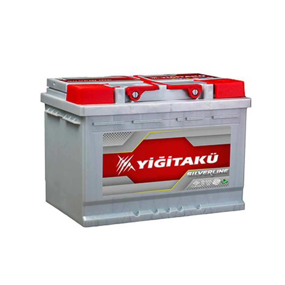 12V 75Ah Yiğit Akü Düz SMF EXMET IND Sulu L3