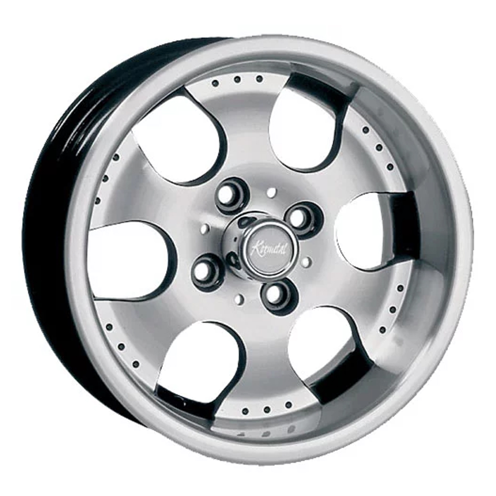 5.5X13" PCD 4x98 RC RC-243 BLACK DIAMOND ET7 60.1 mm