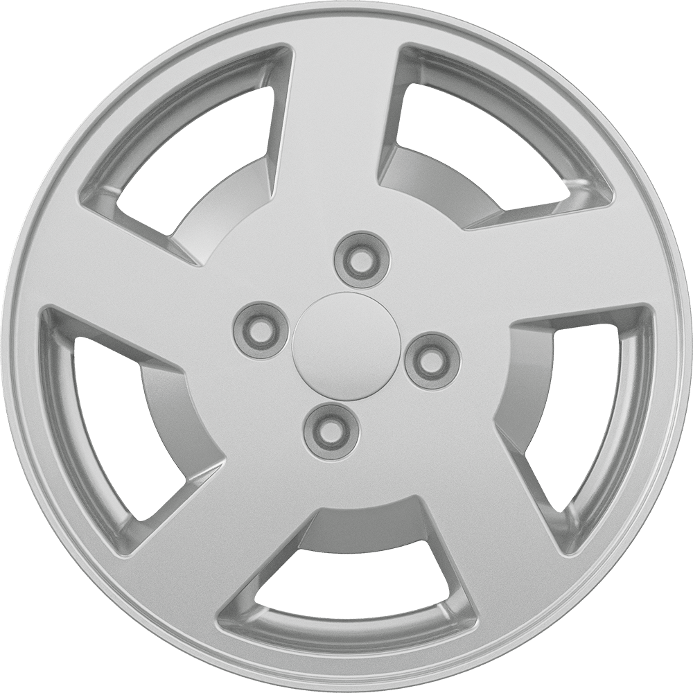 5.5X14" PCD 4X98 AGT Wheels 14186 ET34 58.60 mm Full Silver