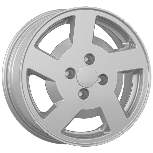 5.5X14" PCD4X98 AGT Wheels 14186 ET34 Full Silver 58.6 mm
