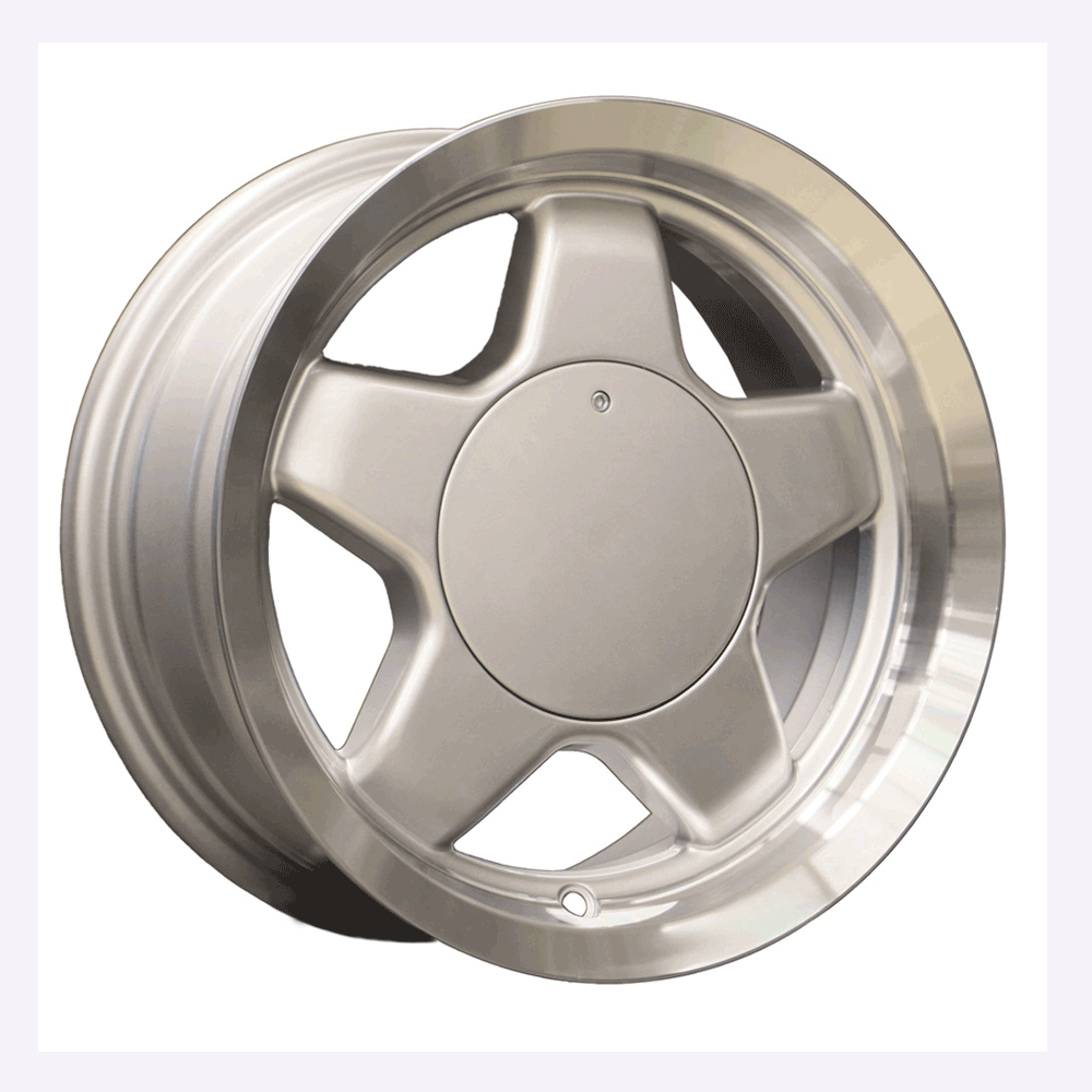 6.0X13" PCD 4X98 SLK 1617 ET13 58.6 mm Silver Lip Machine