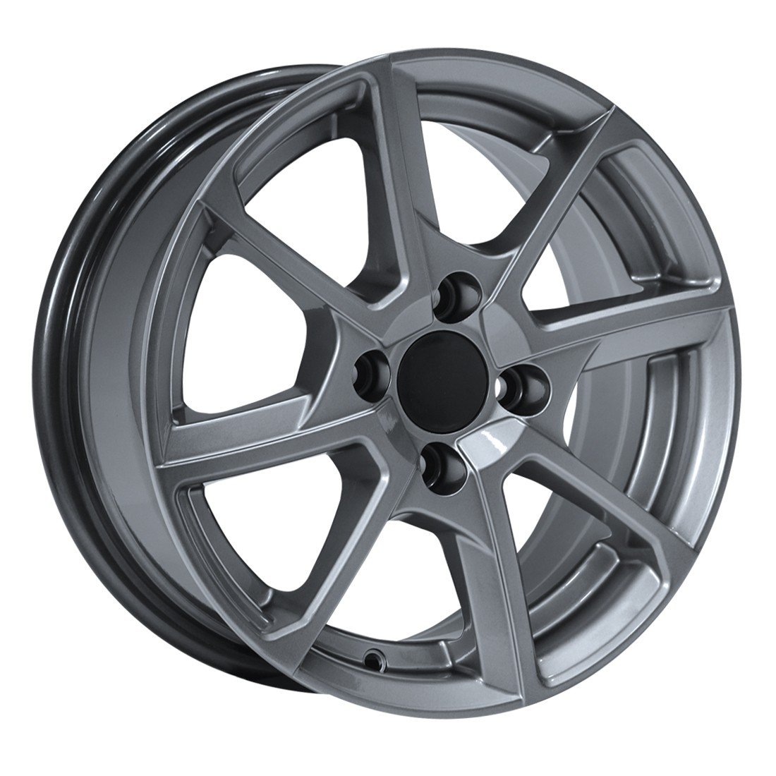 6.0X14" PCD 4X100 AGT Wheels 440  ET35 67.1 mm Hyper Black