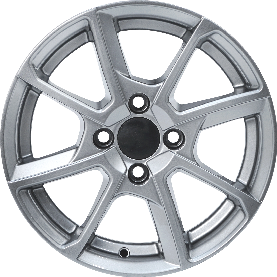6.0X14" PCD 4X100 AGT Wheels 440 ET35 Full Silver 67.1 mm