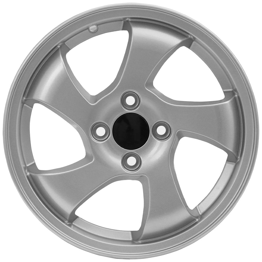 6.0X15" PCD 4X100 AGT Wheels 15170 ET45 56.10 mm Full Silver