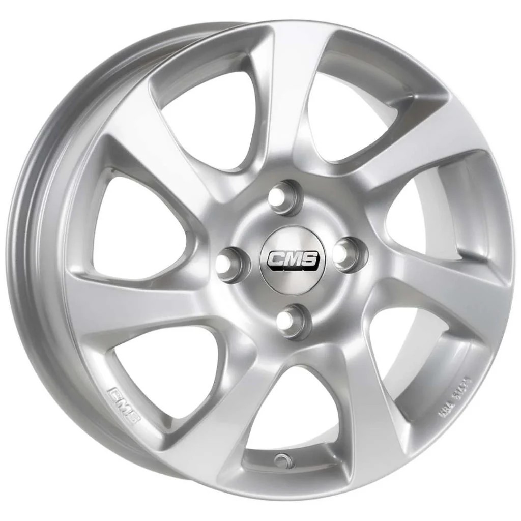 6.0X15" PCD 4X100 CMS 1059 ET50 67.20 mm Silver