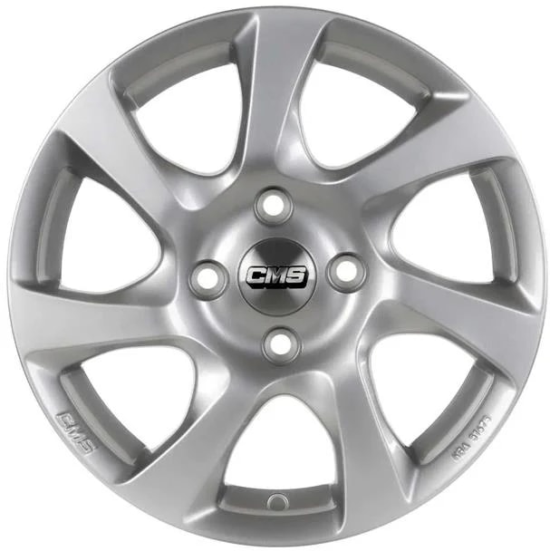 6.0X15" PCD 5X100 CMS 1059 ET43 57.10 mm Silver