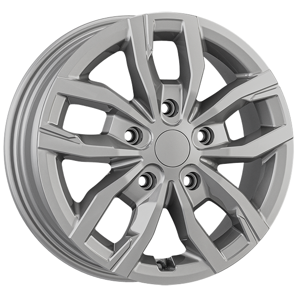 6.0X16" PCD 5X118 AGT Wheels 16275 ET68 71.10 mm Full Silver