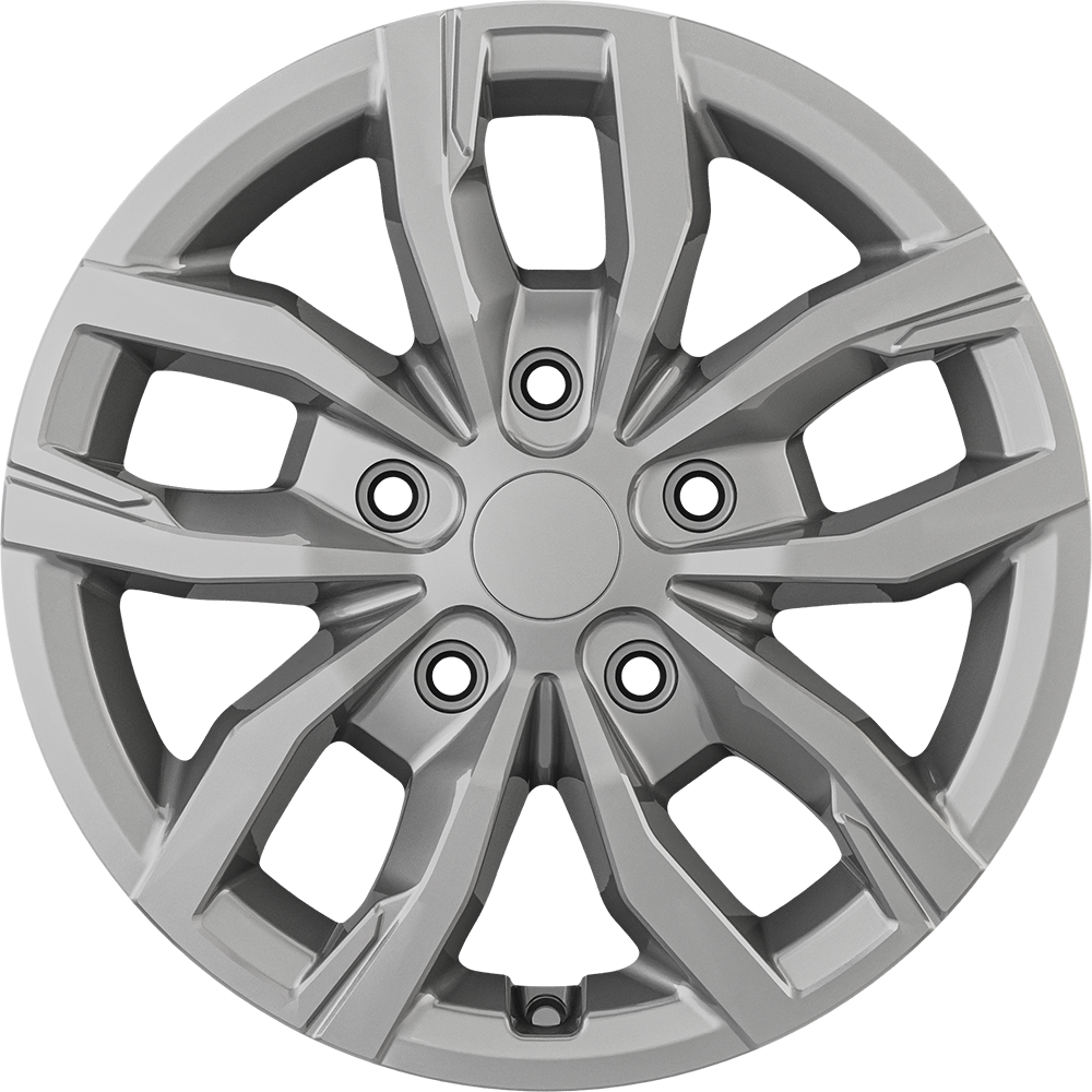6.0X16" PCD 5X118 AGT Wheels 16275 ET68 71.10 mm Full Silver