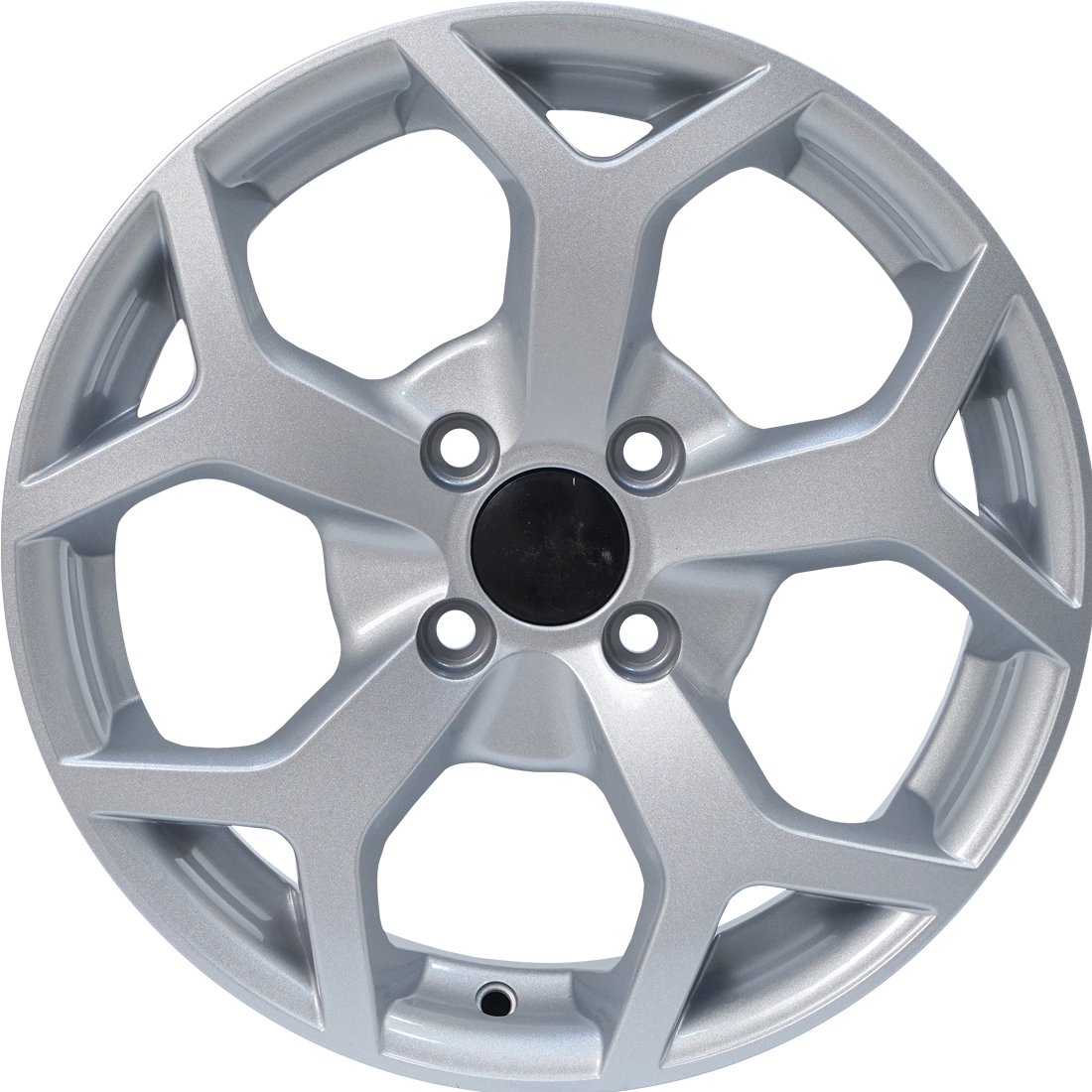 6.5X15" PCD 4X100 AGT Wheels 519 ET38 67.10 mm Full Silver