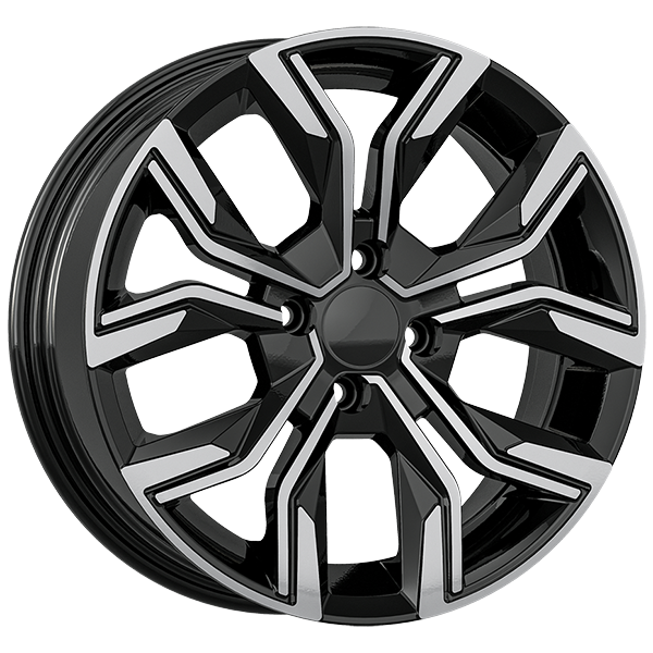 6.5X15" PCD 4X100 FD Wheels 151586 BLACK DIAMOND ET35 67.1 mm