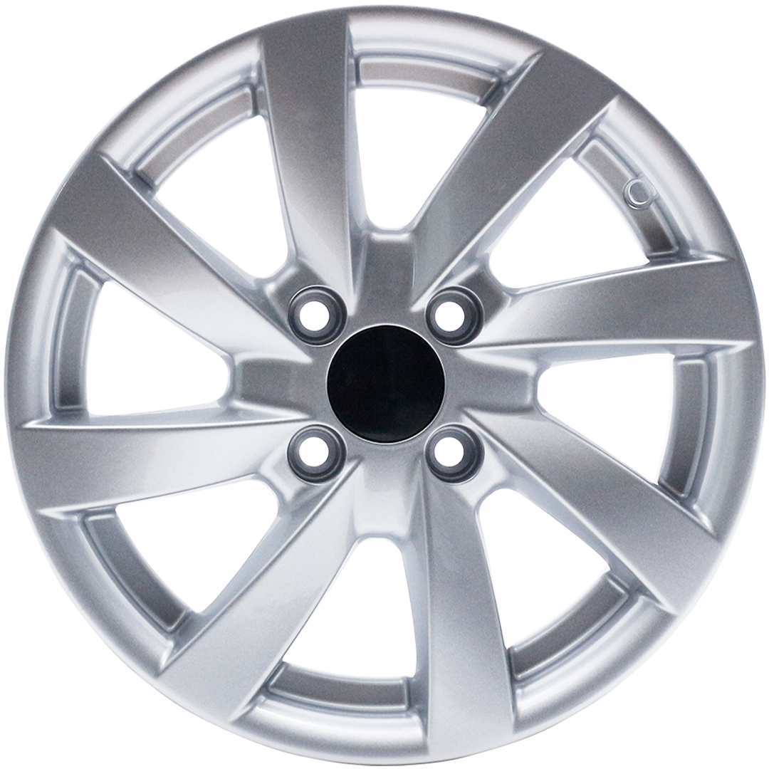 6.5X15" PCD 4X100 FD Wheels 531 FULL SILVER ET35 67.1 mm