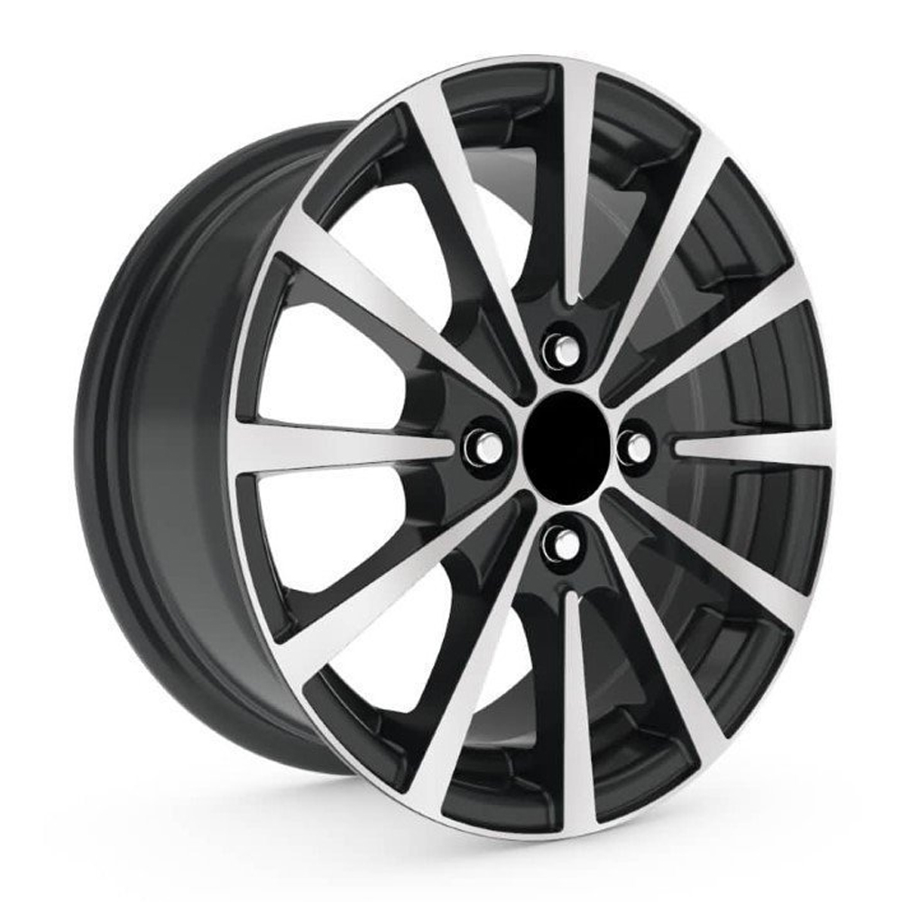 6.5X15" PCD 4X100 Kormetal 215 BLACK DIAMOND ET35 67.2 mm