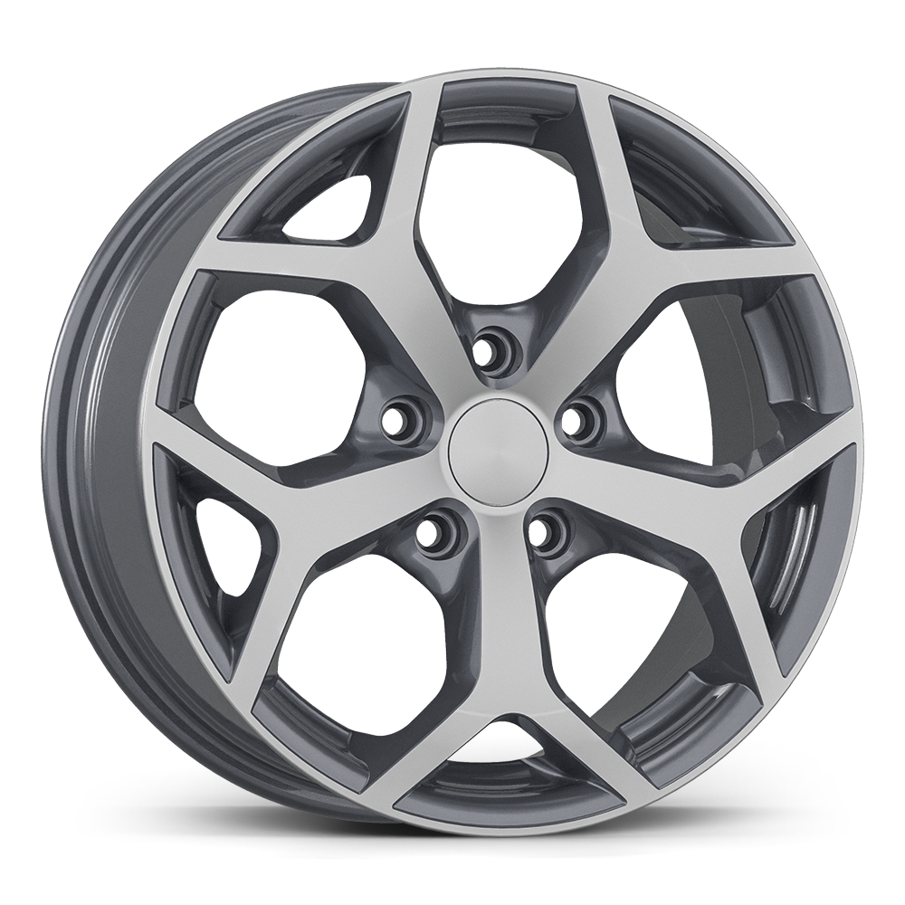 6.5X15" PCD 4X108 AGT Wheels 15019 63.40 mm Gun Metal Diamond