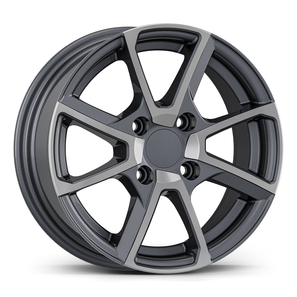 6.5X15" PCD 4X108 AGT Wheels 15040 67.10 mm Gun Metal Diamond