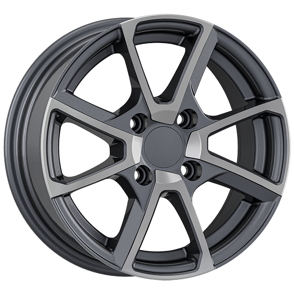 6.5X15" PCD 4X108 AGT Wheels 15040 67.10 mm Gun Metal Diamond