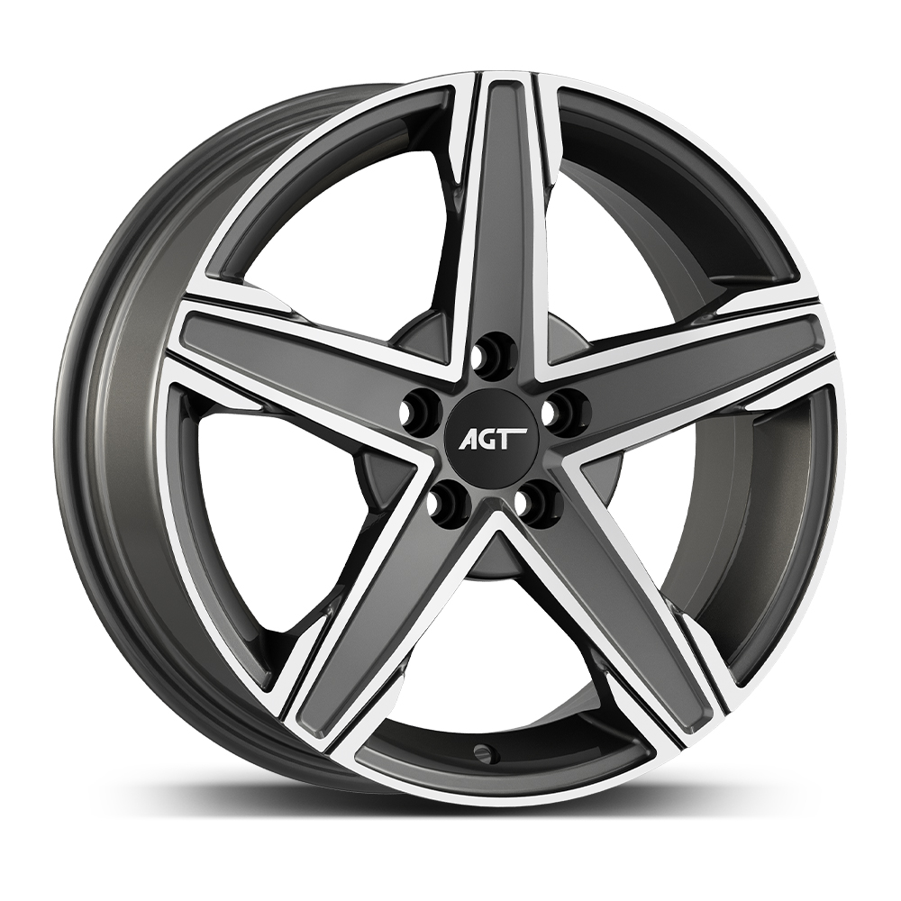 6.5X15" PCD 4X108 AGT Wheels 15256  ET25 67.1 mm TITAN DIAMOND