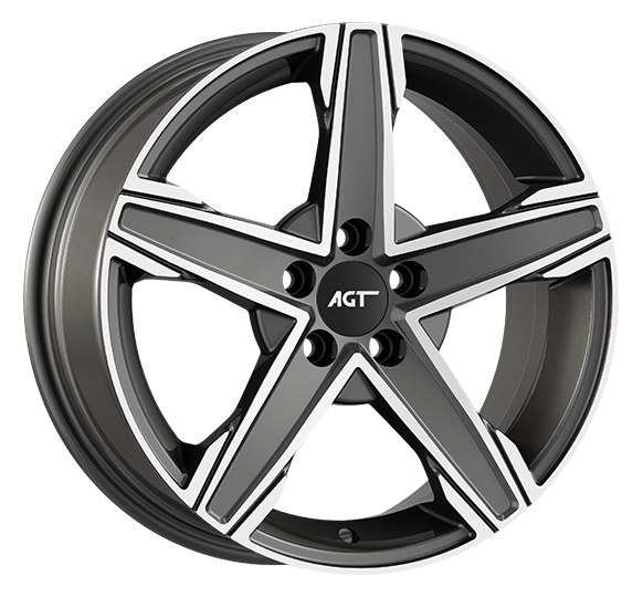 6.5X15" PCD 4X108 AGT Wheels 15256  ET25 67.1 mm TITAN DIAMOND