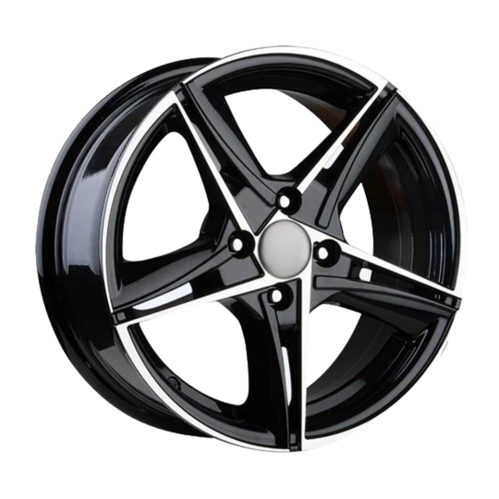 6.5X15" PCD 4X108 AGT Wheels 546 ET25 65.10 mm Black Diamond