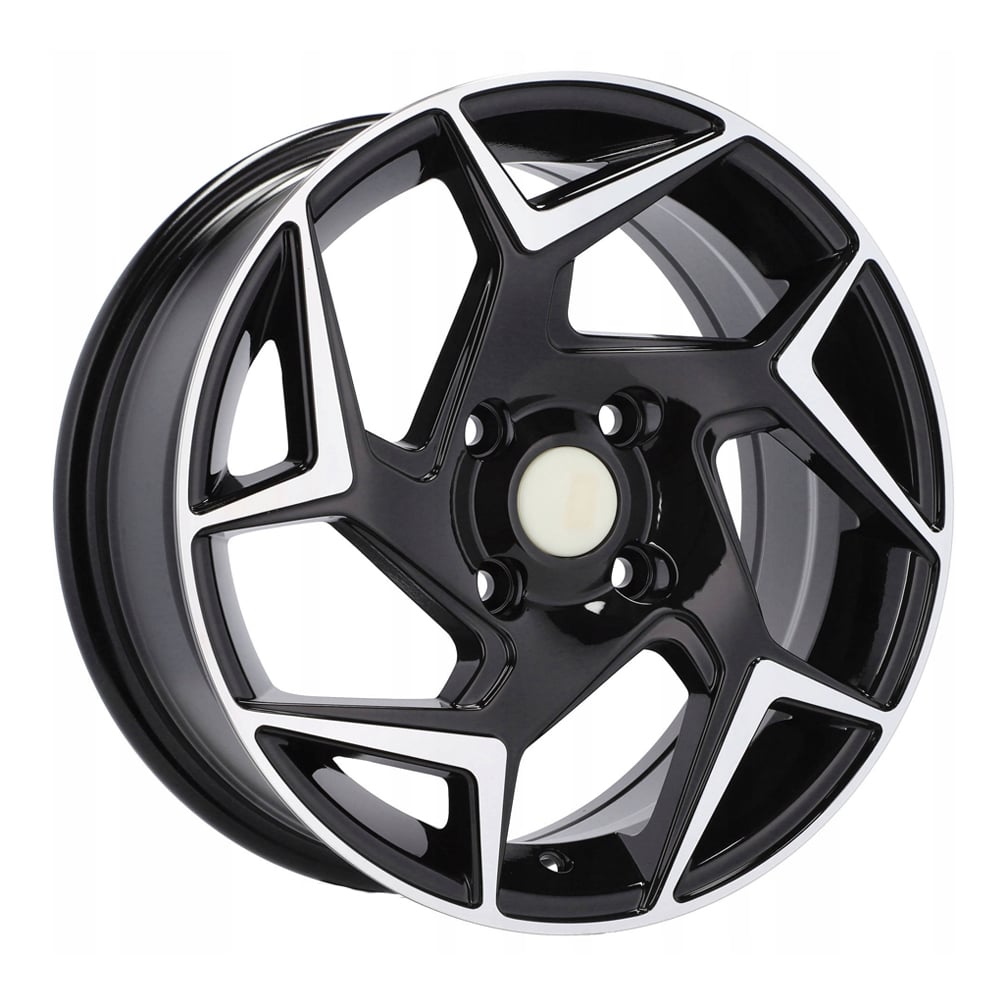 6.5X15" PCD 4X108 BK BK-5577 BLACK MACHINE ET40 63.4 mm