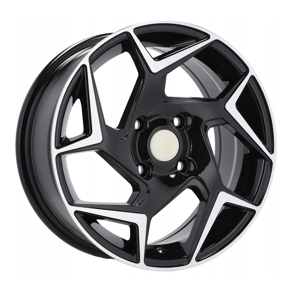 6.5X15" PCD 4X108 BK BK-5577 BLACK MACHINE ET40 63.4 mm