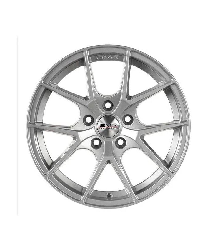 6.5X15" PCD 5X100 EMR Wheels G691-46 ET35 57.10 mm Silver