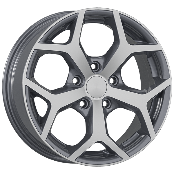 6.5X15" PCD 5X108 AGT Wheels 15019 67.10 mm Gun Metal Diamond