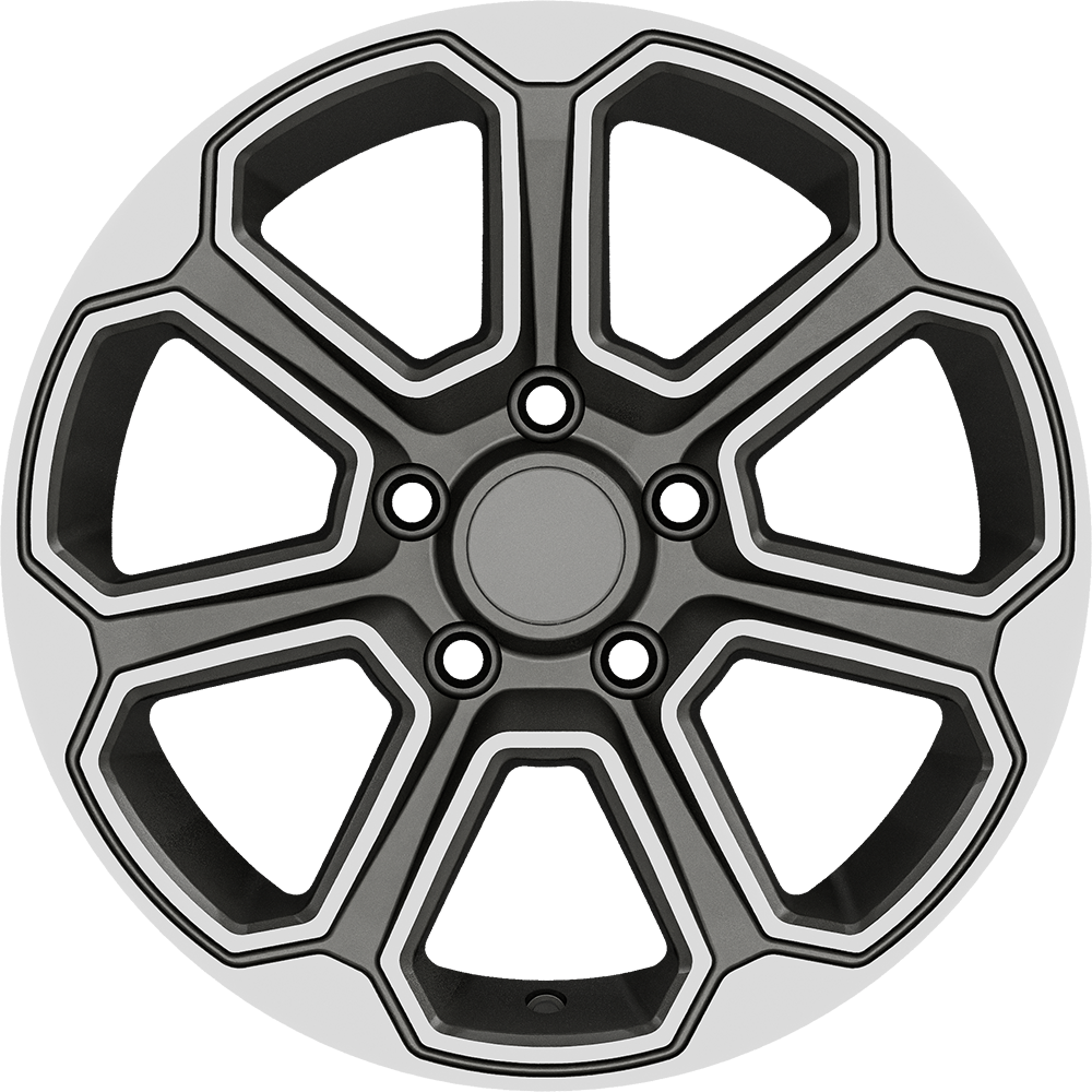 6.5X15" PCD 5X108 AGT Wheels 15285 ET35 63.40 mm Matt Titan Diamond