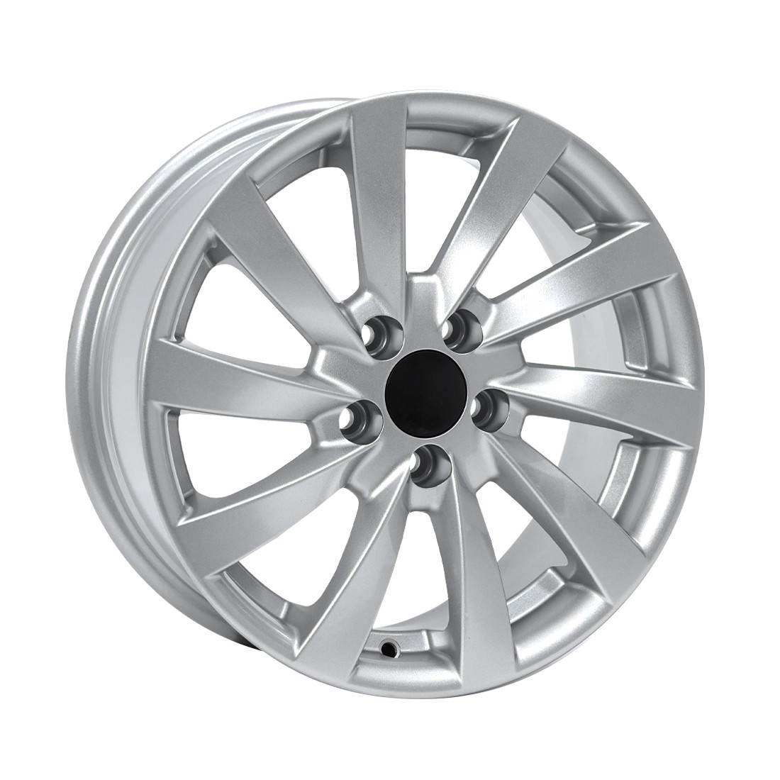 6.5X15" PCD 5X112 AGT Wheels 531  ET35 57.10 mm Full Silver