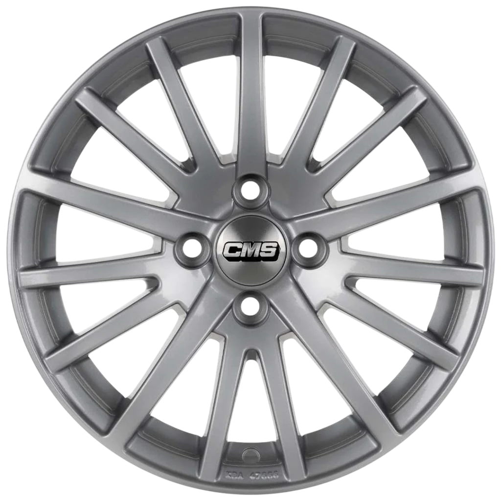 6.5X15" PCD 5X112 CMS 465 ET35 72.60 mm Racing Silver