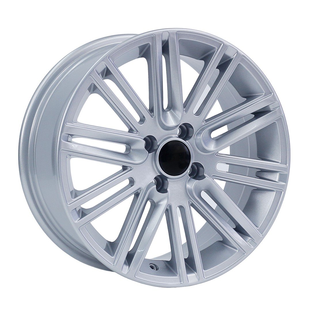6.5X15" PCD4X100 AGT Wheels 15A01 ET35 Full Silver 67.1 mm