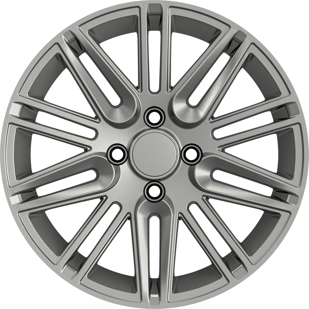 6.5X15" PCD4X108 AGT Wheels 15A01 ET73.1 Full Silver 73.1 mm