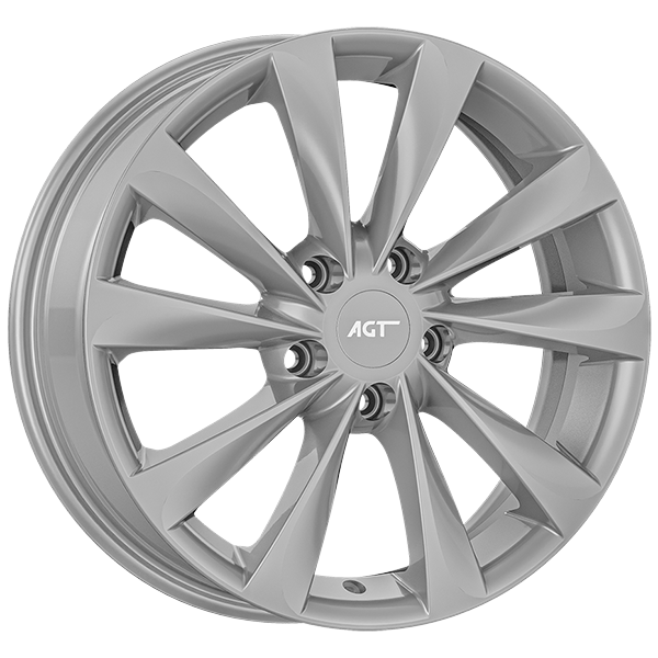 6.5X16" PCD 4X100 AGT Wheels 16031-1 ET35 67.10 mm Full Silver