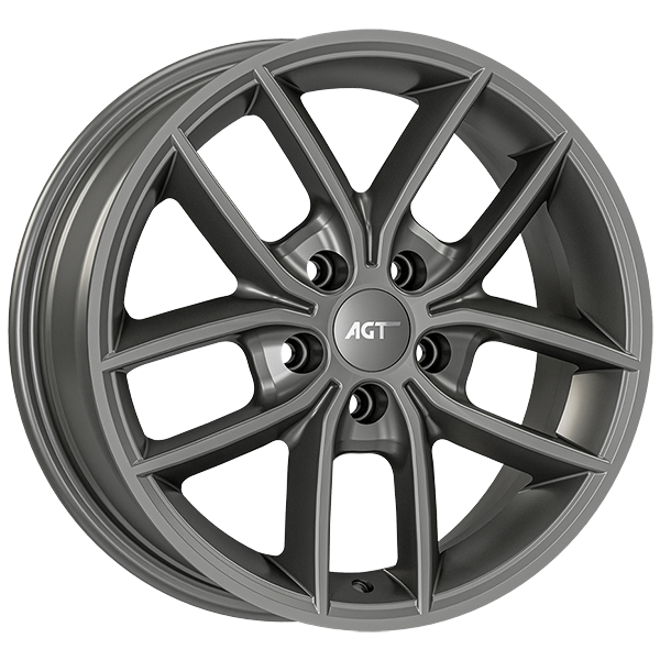 6.5X16" PCD 4X100 AGT Wheels 16255 ET38 Matt Titan 67.10 mm