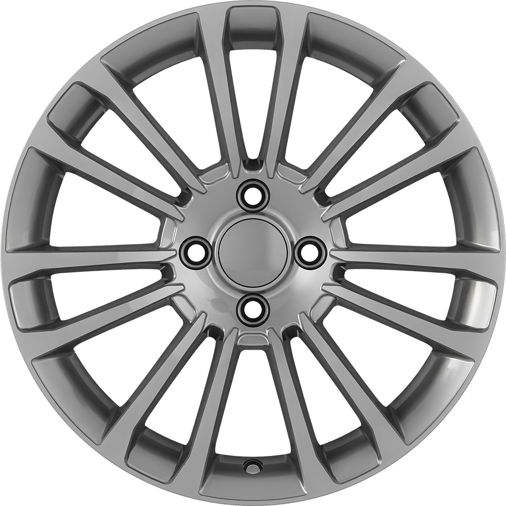 6.5X16" PCD 4X100 AGT Wheels 16279 ET37 73.10 mm Full Silver