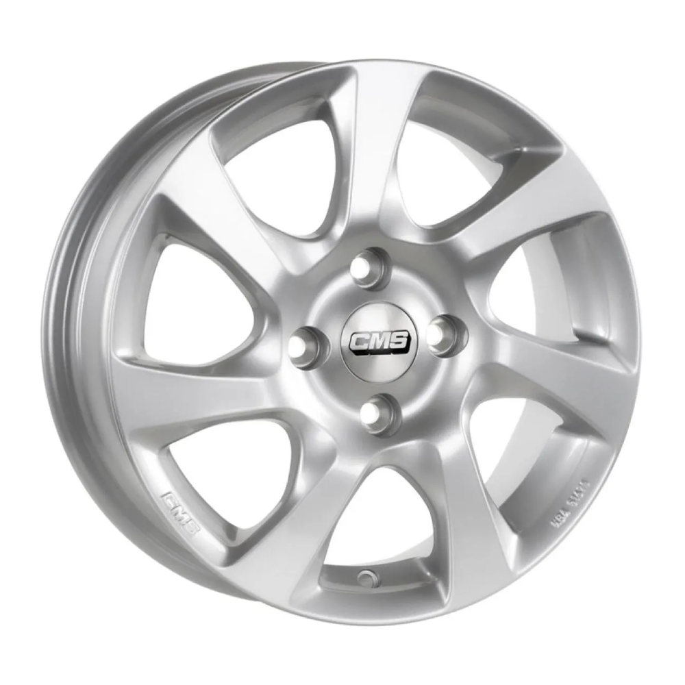 6.5X16" PCD 4X100 CMS 1060 ET40 67.2 mm SILVER