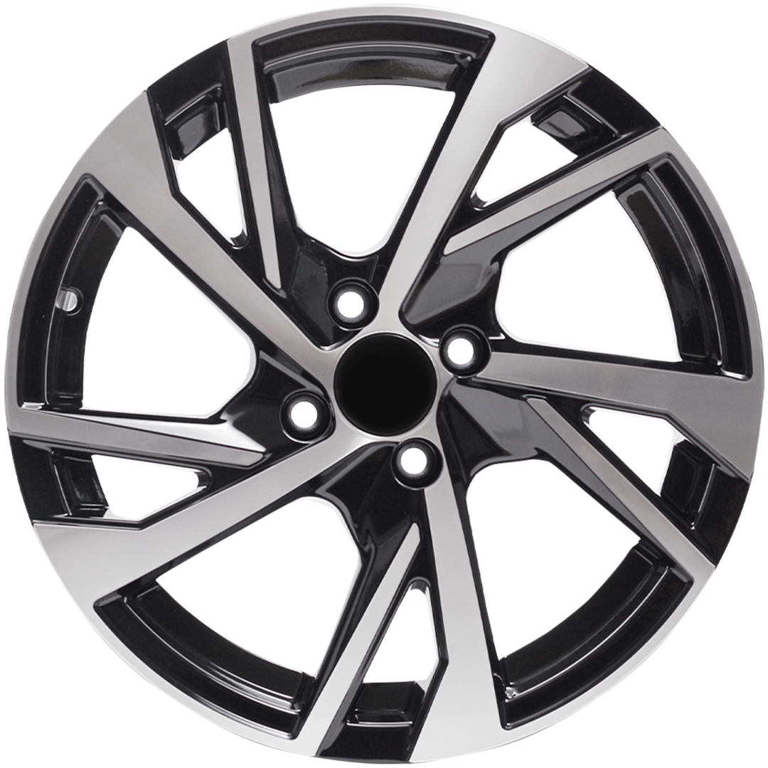 6.5X16" PCD 4X100 FD Wheels 16088 ET35  67.1 mm BLACK DIAMOND