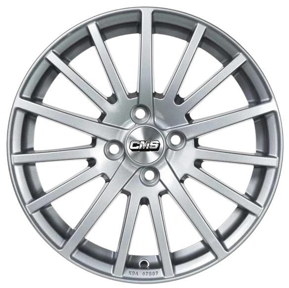 6.5X16" PCD 4X108 CMS 466 ET25 65.10 mm Racing Silver